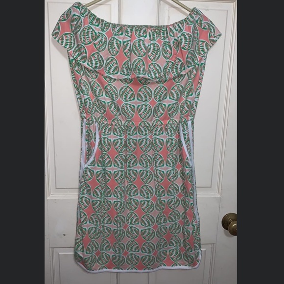 Women strapless ruffle front dress - Picture 1 of 1